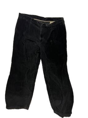 No Label Black Corduroy Pants Mens 42x30